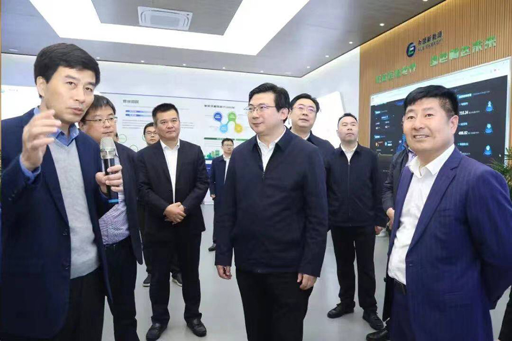 市委常委、武进区委书记乔俊杰调研 今创绿色智能零碳示范园